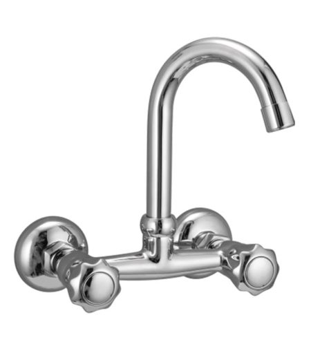 EN 46 -147 | Sink Mixer Swinging Spout Wall Mounted
