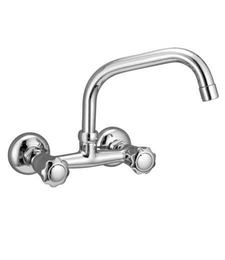 EN 46 -151 | Sink Mixer Swinging Extension Spout Wall Mounted
