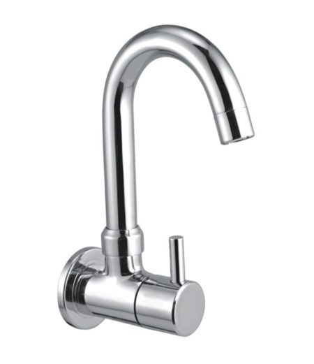 FR 09 -135 | Sink Cock Swinging Spout with Flnage Wall Mounted