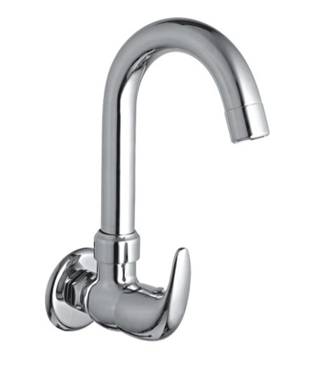 KN 07 -135 | Sink Cock Swinging Spout with Flnage Wall Mounted