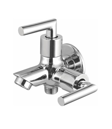 LB 43 -123 | Two Way Bib Cock Dual Handle with Flange