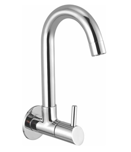LC 36 -135 | Sink Cock Swinging Spout with Flnage Wall Mounted