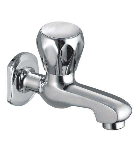 QT 19 -117 | Bib Cock Long Body with Wall Flange