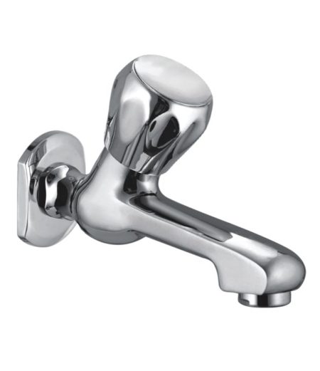 QT 19 -119 | Bib Cock Long Nose with Wall Flange