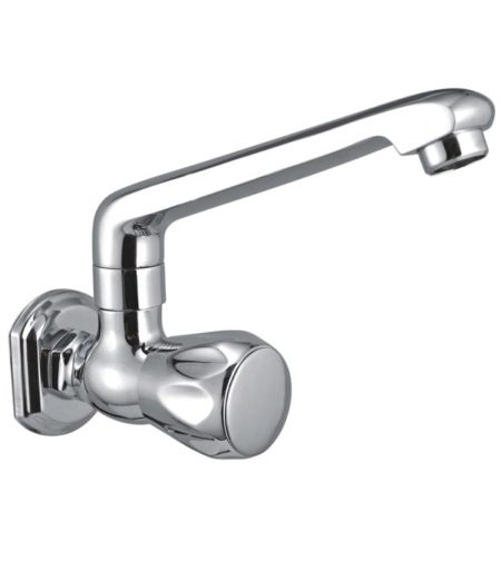 QT 19 -135 | Sink Cock Swinging Spout with Flnage Wall Mounted