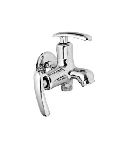 RN 50 -123 | Two Way Bib Cock Dual Handle with Flange