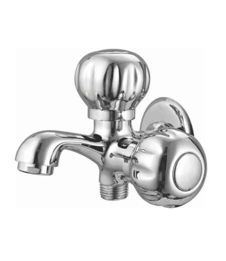 SL 44 -123 | Two Way Bib Cock Dual Handle with Flange