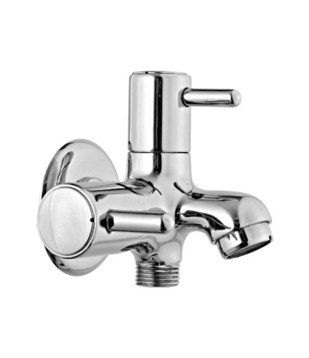 SW 48 -123 | Two Way Bib Cock Dual Handle with Flange